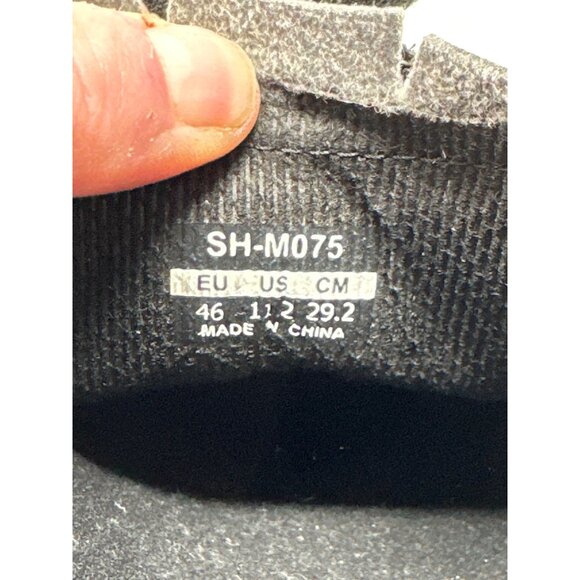 Shimano M075 SPD Cycling Shoes With Hook and Loop Straps Mens Size 46 US 11.2 - Picture 14 of 16